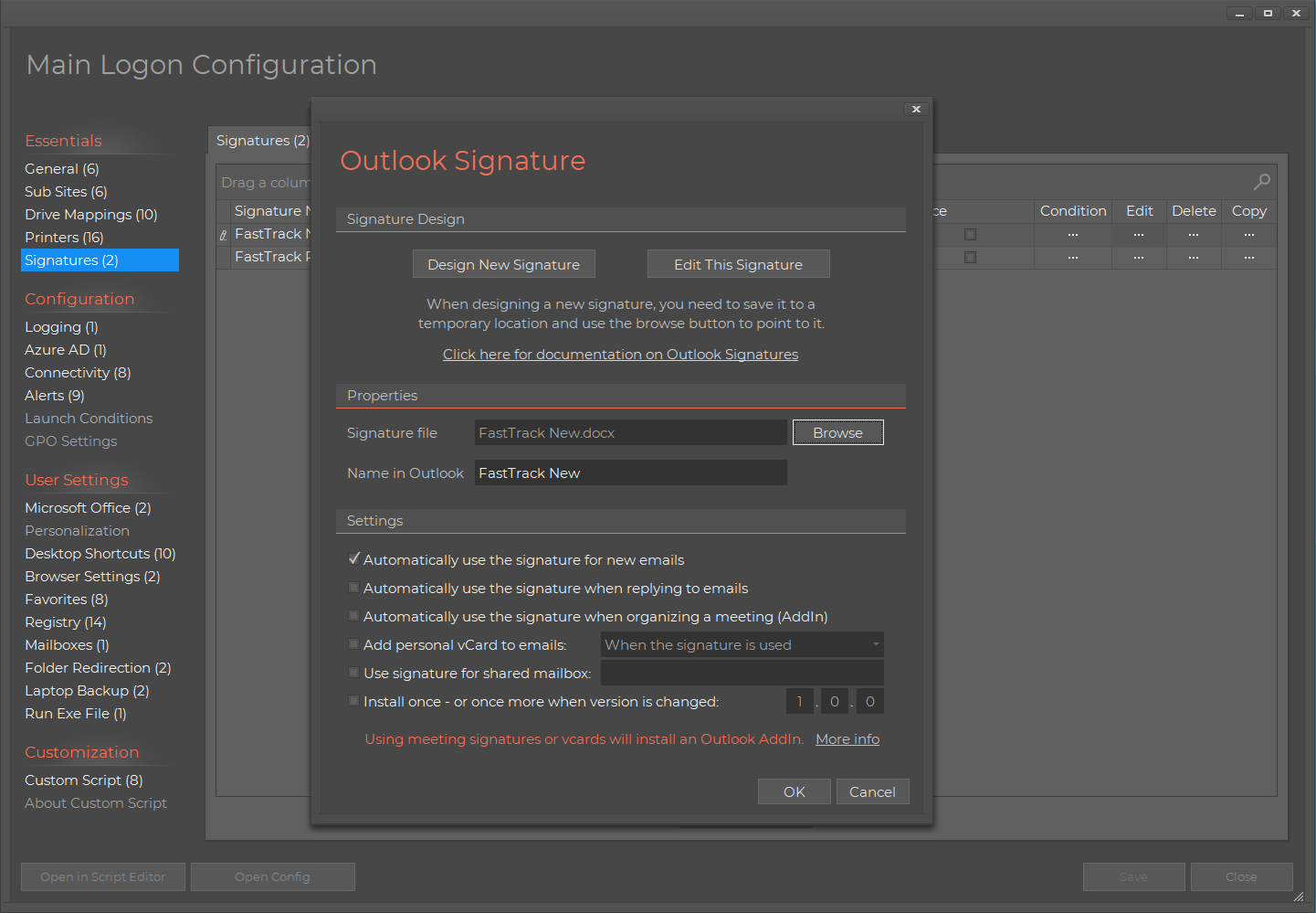 Microsoft Outlook Signature Location Mac